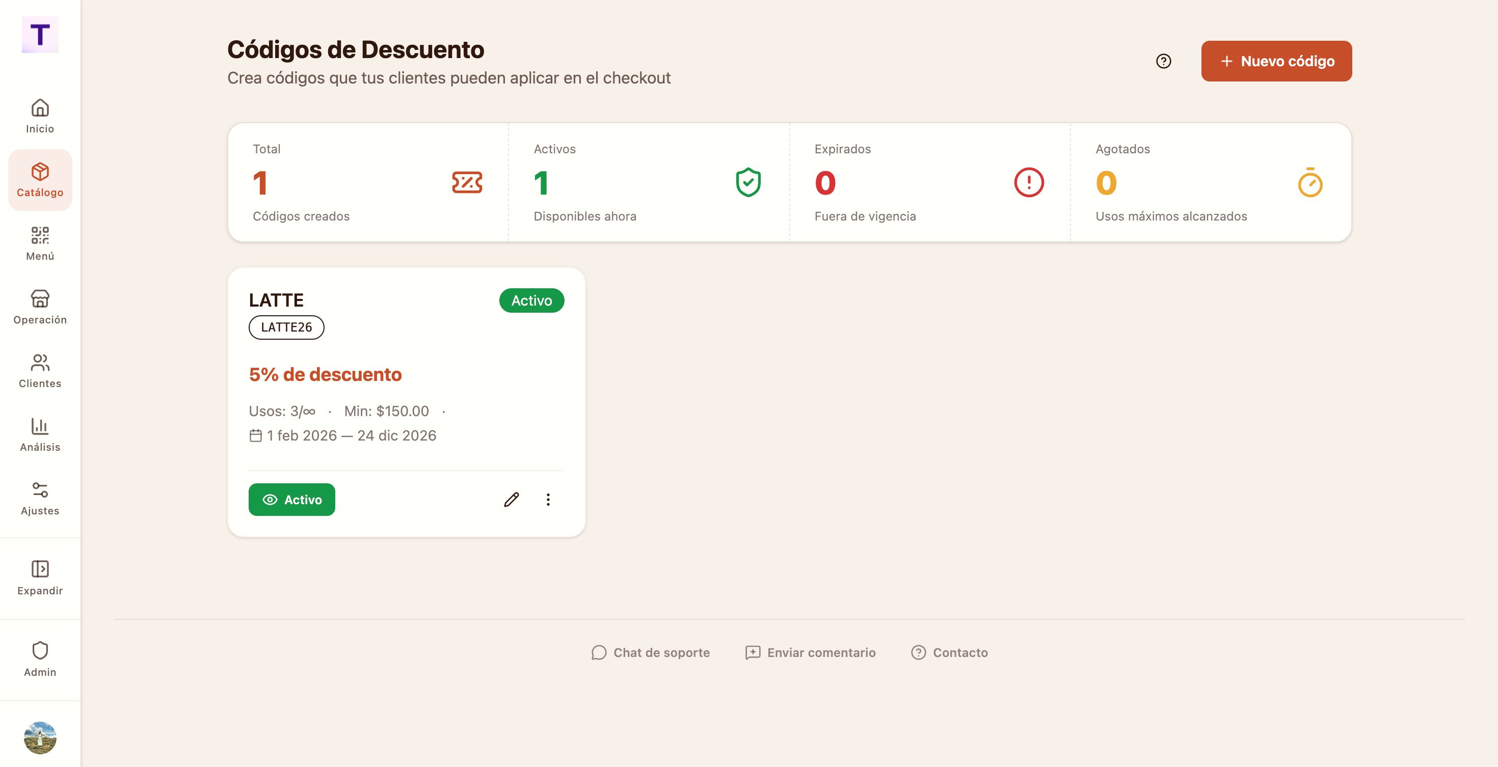 Lanza promociones sin salir del sistema